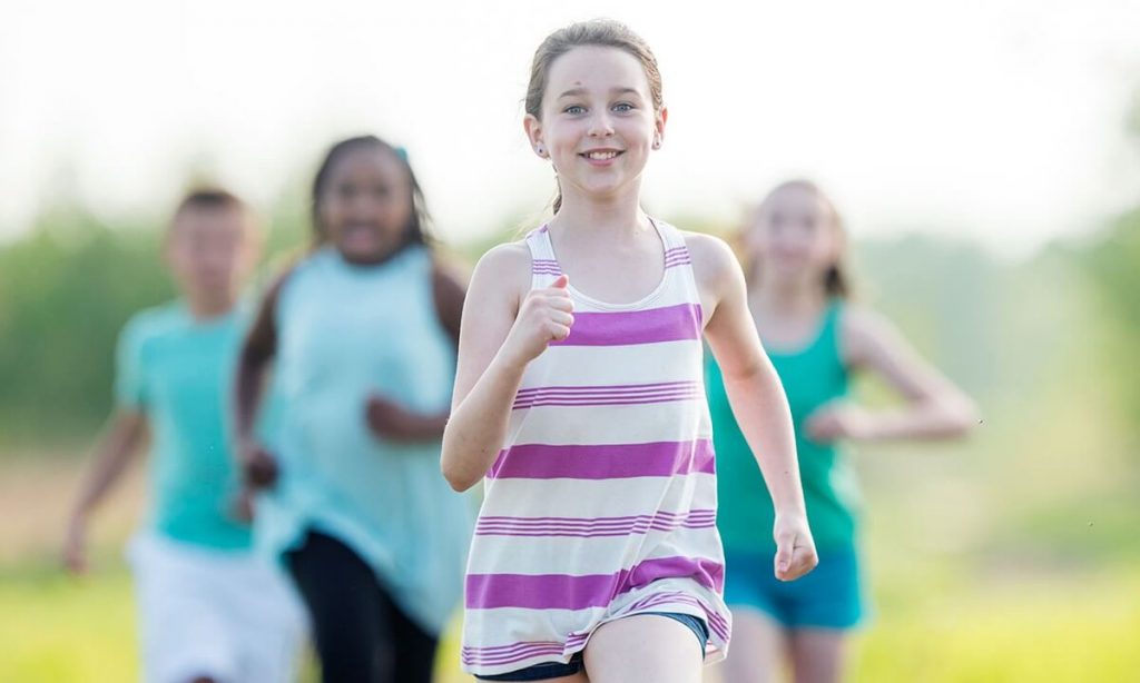 دویدن برای بلند تر شدن کودکان